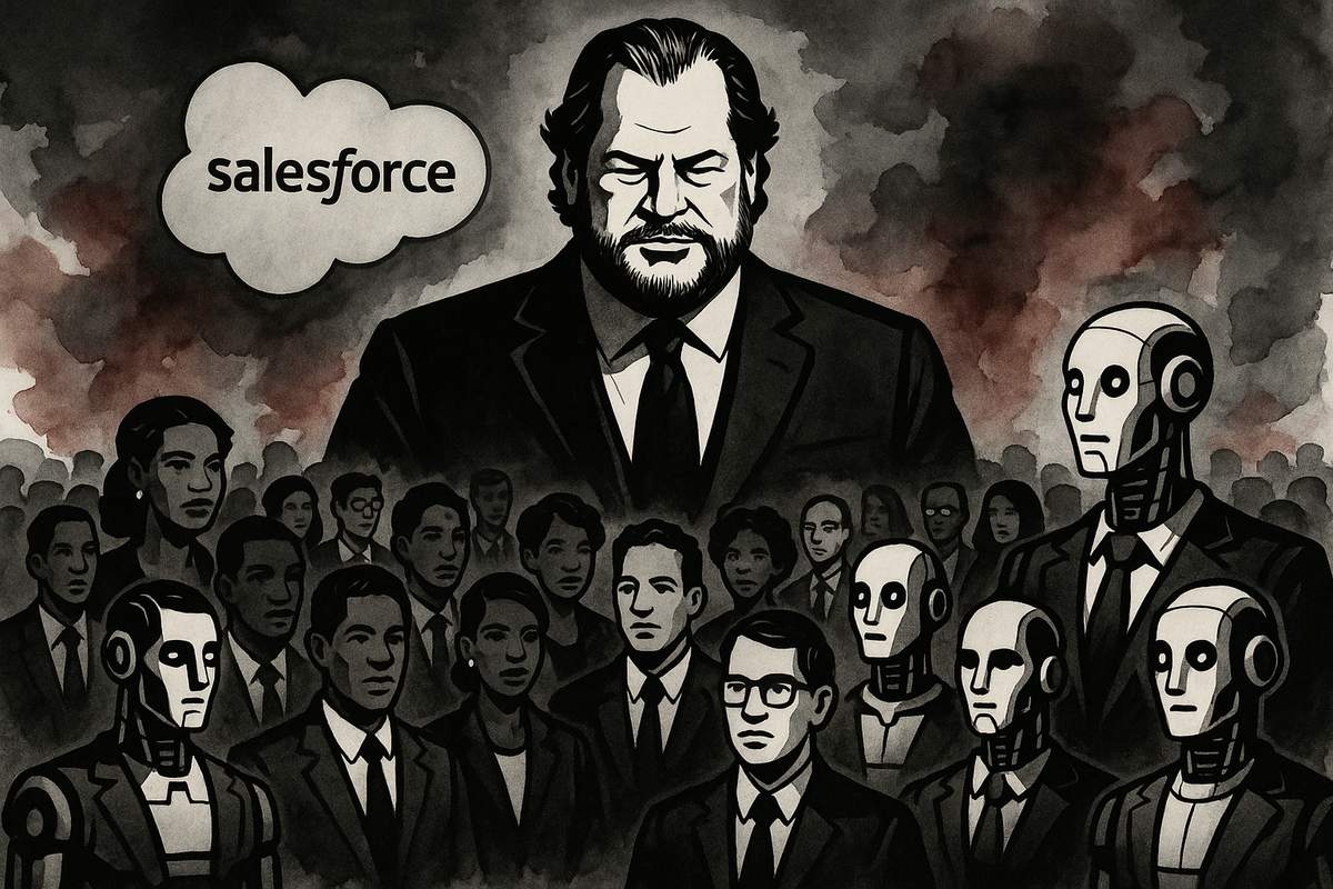 The 30% Threshold: Why Salesforce's AI Work Ratio Changes Everything